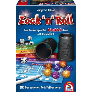 Schmidt Spiele Spiel, Schmidt Spiele Familienspiel Würfelspiel Zock'n'Roll 49320
