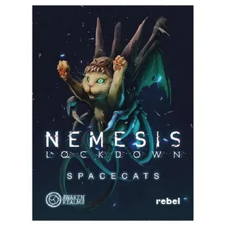Pegasus Spiele Spiel, Familienspiel AWRD0016 - Nemesis: Lockdown - New Cats, Brettspiel, für..., Strategiespiel bunt
