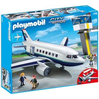 PLAYMOBIL 5261 City Action Cargo- Passagierflugzeug Flugzeug