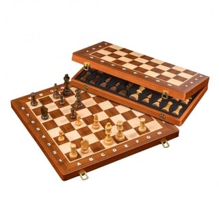 Philos Spiel, Schachspiel - Deluxe - groß - Breite 41 cm