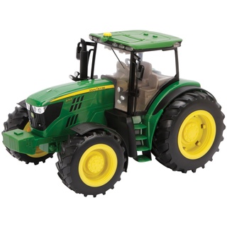 John Deere - 6210R Traktor, das originalgetreue Replikat im Maßstab 1:16 bringt mit viel Liebe zum Detail den ganz kleinen Farmen grenzenlosen Spielspaß und lässt Sammlerherzen höher schlagen