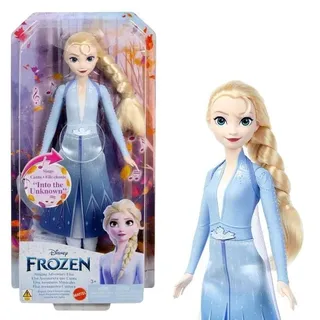 Disney Die Eiskönigin Singende Abenteuer Elsa Puppe 'Wo noch niemand war'