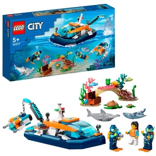 LEGO® Konstruktionsspielsteine City Meeresforscher-Boot