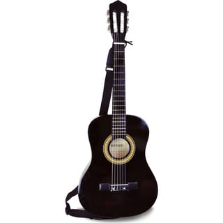 Bontempi 22 9210 Holz Gitarre, Schwarz, 92 cm