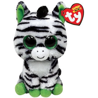 Ty 7136036 - Zig-Zag Zebra Beanie Boos, 15 cm
