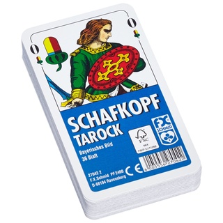 Ravensburger 27042 - Schafkopf/Tarock, Bayrisches Bild, 36 Karten in Faltschachtel