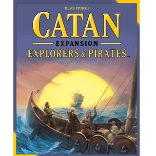 Mayfair Games Catan Entdecker und Piraten 5 und 6 Spieler | Brettspiel-Erweiterung | Alter 12+ | 3-6 Spieler | 120 Minuten Spielzeit