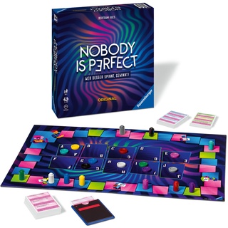 Ravensburger 26845 - Nobody is perfect - Kommunikatives Kartenspiel für die ganze Familie, Spiel für Erwachsene und Jugendliche ab 14 Jahren, für 3-10 Spieler