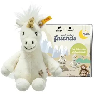 tonies Hörspielfigur Hörfigur - Soft Cuddly mit Hörspiel Unica Einhorn - weiß weiß