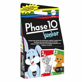 Mattel® Spiel, Phase 10 Junior - deutsch