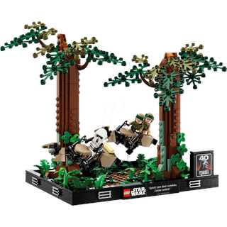 LEGO 75353 - LEGO® Star Wars - Verfolgungsjagd auf Endor Diorama