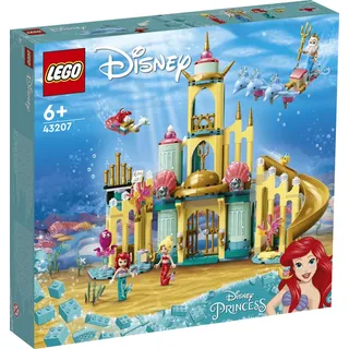LEGO® Disney PrincessTM 43207 Arielles Unterwasserschloss