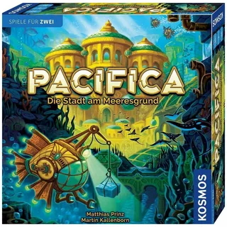 KOSMOS Verlag Spiel, Familienspiel Pacifica - Brettspiel für 2 Spieler, ab 10 Jahre (DE-Ausgabe), Strategiespiel