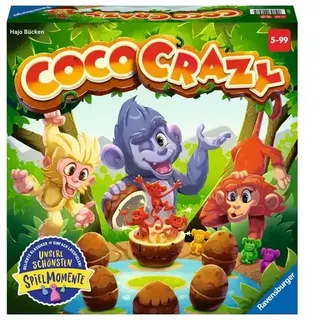 Ravensburger Spiel - Coco Crazy, Brettspiel für Kinder ab 5 Jahren, Familienspiel für Kinder und Erwachsene
