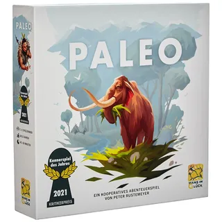 Hans im Glück, Paleo, Grundspiel, Kennerspiel des Jahres 2021, Brettspiel, 2-4 Spieler, Ab 10+ Jahren, 45-60 Minuten, Deutsch