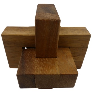 DILEMMA C.C.O. Puzzle aus Holz Puzzle Knobel Geduldspiel Denkspiel IQ-Spiel