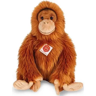 Teddy Hermann® Kuscheltier Orang Utan, sitzend, 40 cm, zum Teil aus recyceltem Material rot