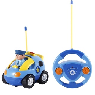 Brigamo ✋ Ferngesteuertes Auto Polizeiauto Kleinkinder Rennauto Spielzeugauto Kleinkind Spielzeug mit Licht und Sound ✋