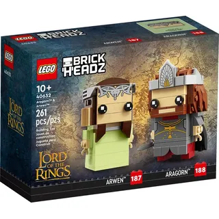 LEGO® BrickHeadz 40632 AragornTM und ArwenTM