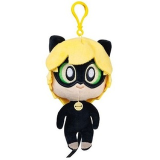 Miraculous Ladybug Cat Noir Plagg Tikki Kwami Lifesize Plagg Kuscheltier Plüsch Plüschtier (Miraculous Cat Noir 18 cm)