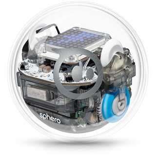 Sphero BOLT - App-gesteuerter Roboter-Ball, MINT-Lern-und Codierspielzeug für Kinder, Programmierbare LED Matrix mit Bluetooth, Einzelpackung