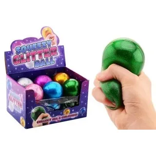 idee+spiel 200-24335 Squishy Funkeln Ball