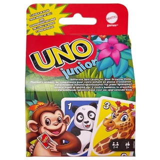 Mattel® Spiel, Mattel GKF04 - UNO Junior - Kartenspiel (refresh) bunt