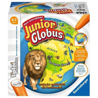 Ravensburger tiptoi 00785 - Mein interaktiver Junior Globus - Kinderspielzeug ab 4 Jahren