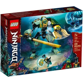 LEGO NINJAGO Lloyd’s Hydro Mech 71750 Building Kit; Underwater Playset with NINJAGO Lloyd and Mech; New 2021 (228 Pieces)