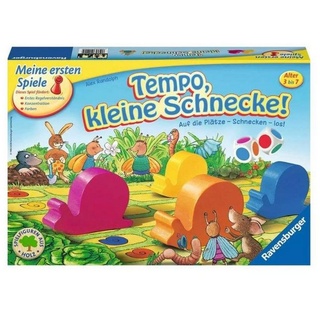 Ravensburger Verlag GmbH Spiel, Familienspiel RAV21420 - Tempo, kleine Schnecke, Brettspiel, 2-6..., Lernspiel bunt