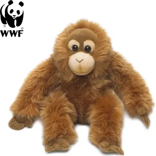 WWF Plüschtier Orang-Utan (23cm) lebensecht Kuscheltier Stofftier Affe - Braun