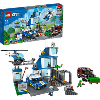 LEGO City 60316 Polizeistation Bausatz, Mehrfarbig