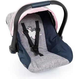 Deluxe Car Seat with Canopy for Dolls - Grey/Blue (67927AA)