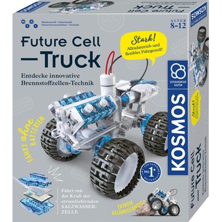 KOSMOS 620745 Future Cell-Truck, Entdecke Innovative Brennstoffzellen-Technik. Bausatz für Spielzeug-Geländewagen mit emissionsfreier Energie, Experimentierkasten für Kinder ab 8-12 Jahre, Fahrzeug