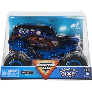 Monster Jam, Official Son-Uva Digger Monster Truck, Collector Die-Cast Vehicle, 1:24 Scale
