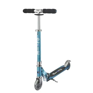 Micro Mobility Micro Sprite LED Ocean Blue, Jugend, Klassischer Roller, Blau, Beide Geschlechter, Asphalt, 100 kg - Blau