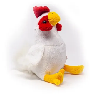 Cornelißen Kuscheltier Cornelissen - Kuscheltier - Huhn - 20 cm bunt|weiß