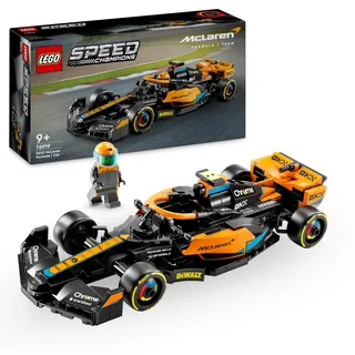 Lego Speed Champions McLaren Formel 1 Rennwagen 2023, Spielzeug für Kinder ab 9 Jahren, Jungen und Mädchen, die gerne selbstständig Spielen, baubares Fahrzeugmodell, Kinderzimmer-Dekoration 76919