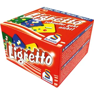 Schmidt Spiele Kartenspiel "Ligretto" in Rot - ab 8 Jahren