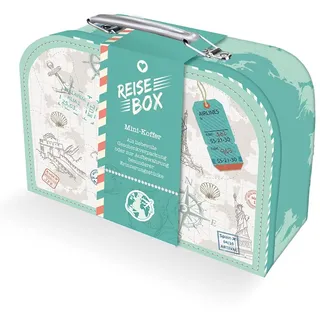 Trötsch Mini Koffer Reisebox: Pappkoffer Reisekoffer Kinder Spielkoffer Geschenkkoffer