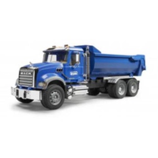Bruder MACK Granite Halfpipe dump truck - Schwarz - Blau - ABS Synthetik - 3 Jahr(e) - 1:16 - 188 mm - 615 mm