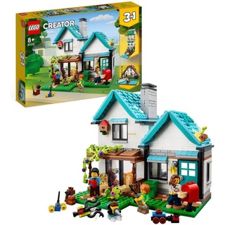 LEGO® Konstruktionsspielsteine Gemütliches Haus (31139), LEGO® Creator 3in1, (808 St) bunt