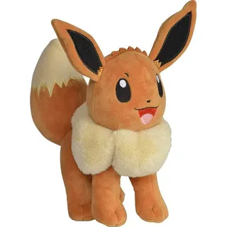 Pokemon Plüschfigur Wave 10 (20cm) Kuscheltier Stofftier Plüschtier-Evoli - Beige