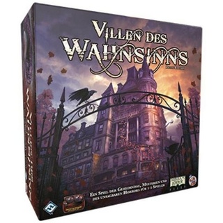 Fantasy Flight Games Spiel, Familienspiel FFGD1036 - Villen des Wahnsinns 2. Edition - Revised..., mit App-Unterstützung bunt