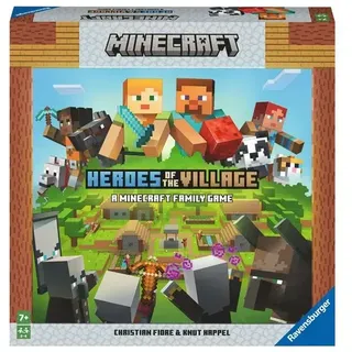 Ravensburger Spiel - Minecraft Heroes of the Village – Kooperatives Familienspiel für 2-4 Spieler ab 7 Jahren