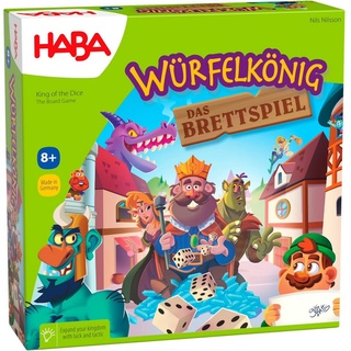 Haba Spiel, Würfelkönig Würfelkönig – Das Brettspiel, Made in Germany bunt