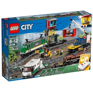 LEGO® Konstruktionsspielsteine LEGO® City 60198 Güterzug, (1226 St)