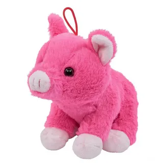 Teddys Rothenburg Kuscheltier Kuscheltier Schwein 20 cm pink Plüschschwein Ferkel