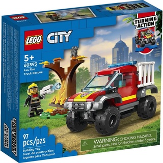 LEGO® Spielbausteine Lego 60393 Feuerwehr-Pickup