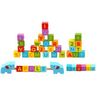 Tooky Toy – Spielkoffer zum Lernen, TY597, Mehrfarbig